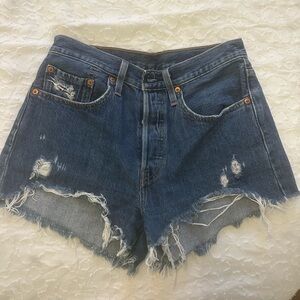 Levis Dark Wash Shorts size 26